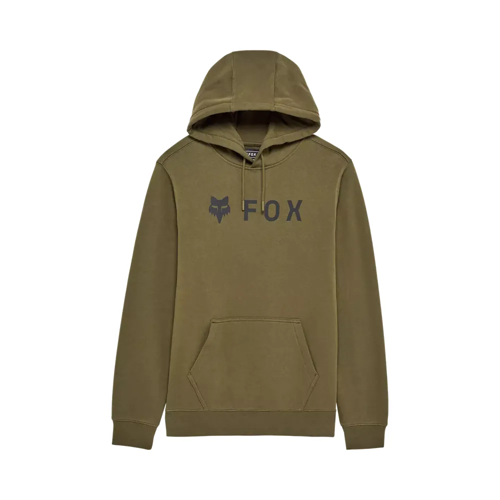 uPRISE Bikes Fox Clothing Fox Absolute Fleece Po Pullover Hoodie - Olive Green | Price match, 365 day return s, 18-Month Warranty, Finance Available & Free UK Delivery