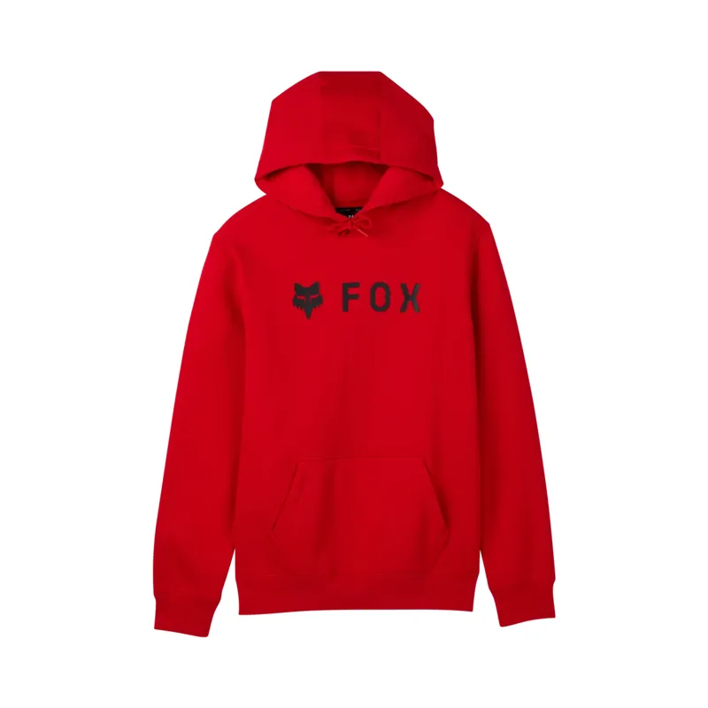 Fox Absolute Fleece Pullover Men's Hoodie - Flame Red