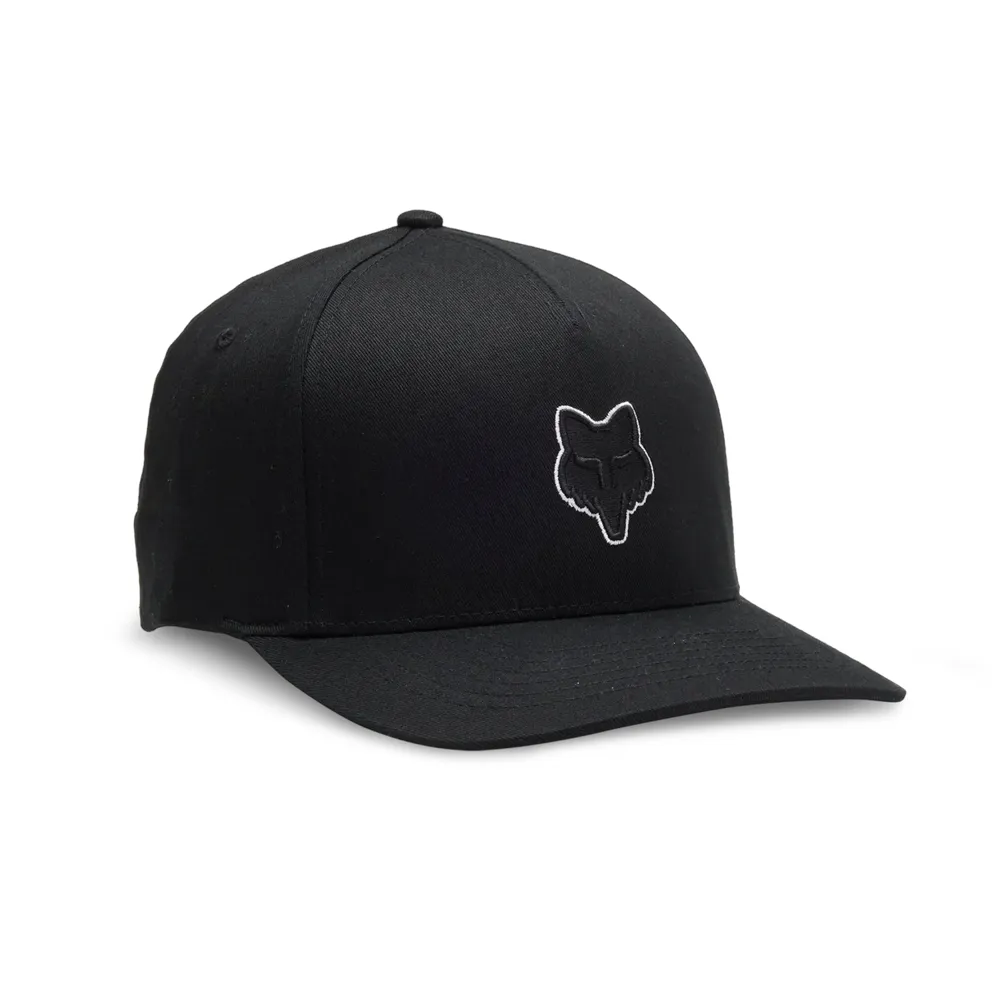 uPRISE Bikes Fox Clothing Fox Head Flexfit Hat - Black | Price match, 365 day returns, 18-Month Warranty, Finance Available & Free UK Delivery