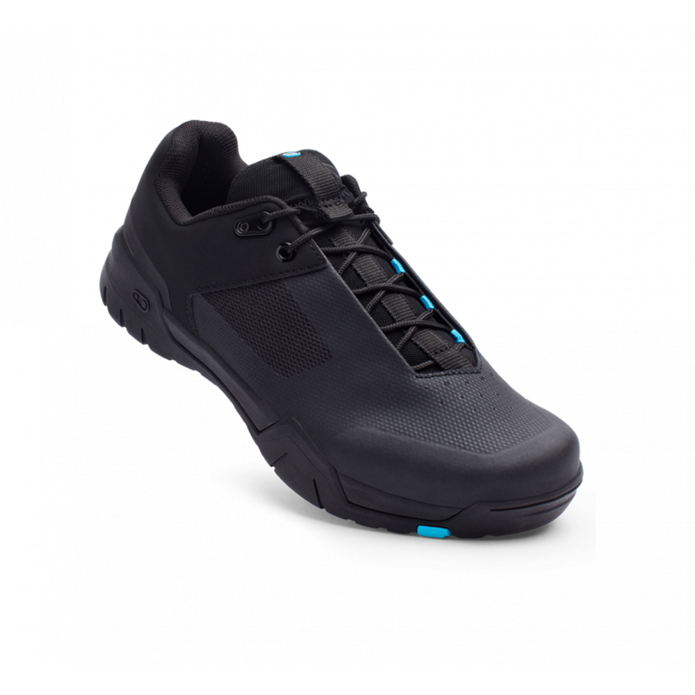 uPRISE Bikes Crank Brothers Mallet E Lace MTB Shoes - Black/Blue | Price match, 365 day return s, 18-Month Warranty, Finance Available & Free UK Delivery