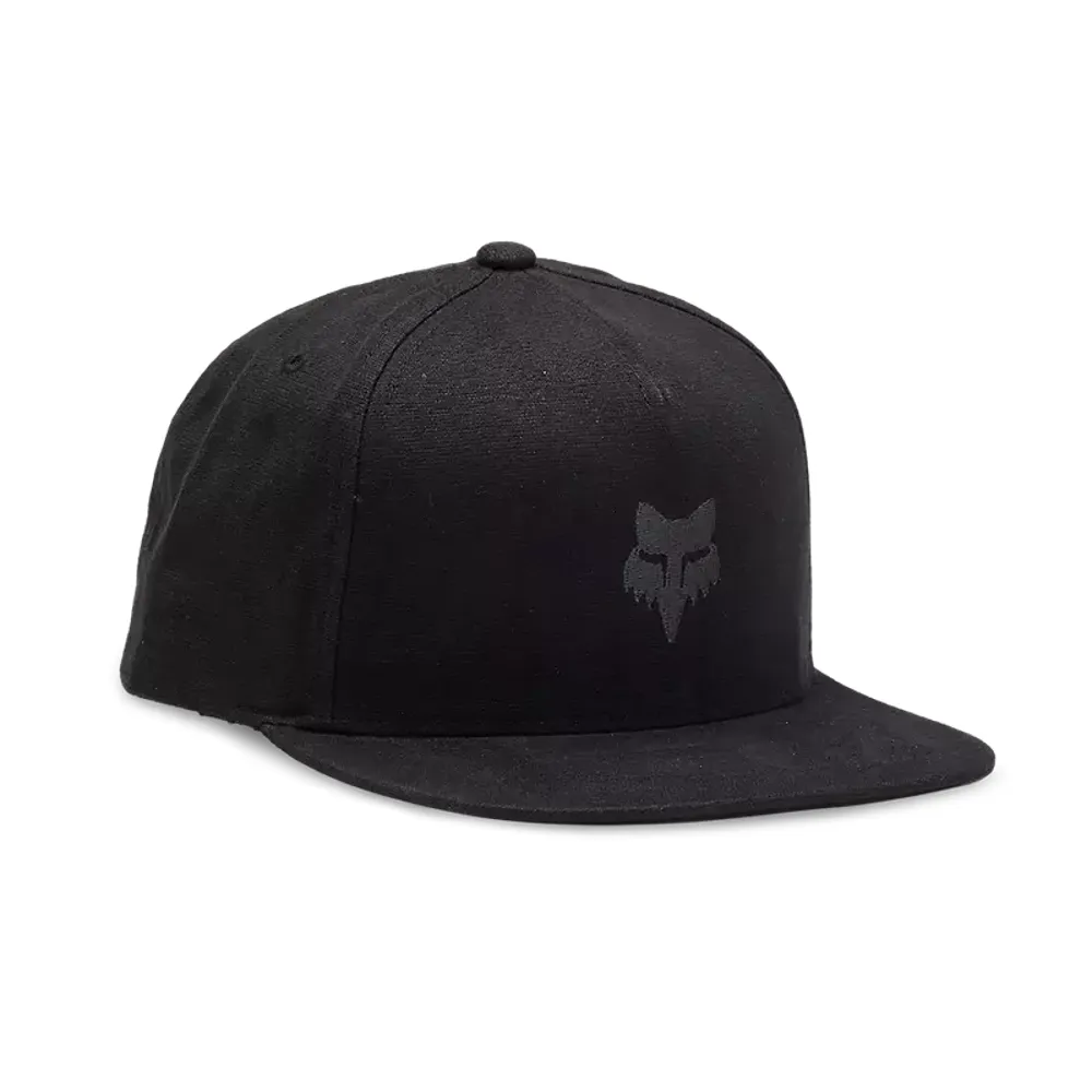 uPRISE Bikes Fox Clothing Fox Head Snapback Hat - Black/Charcoal | Price match, 365 day return s, 18-Month Warranty, Finance Available & Free UK Delivery
