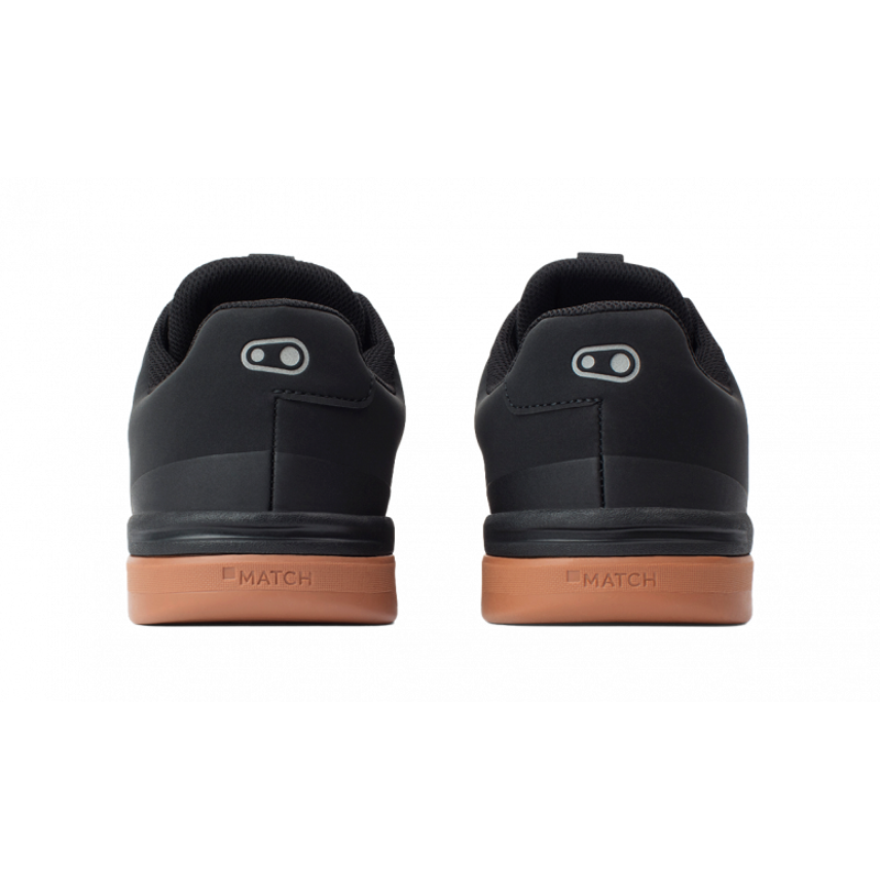 Crank Brothers Stamp Lace MTB Flat Shoes - Black/Silver/Gum-4