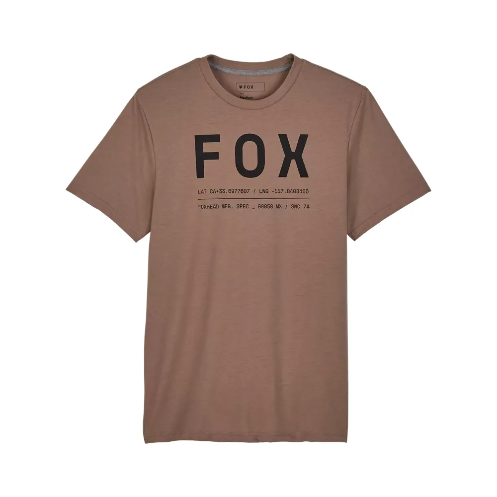 uPRISE Bikes Fox Clothing Fox Racing Non Stop Men's Short Sleeve Tech Tee - Chai Brown | Price match, 365 day return s, 18-Month Warranty, Finance Available & Free UK Delivery