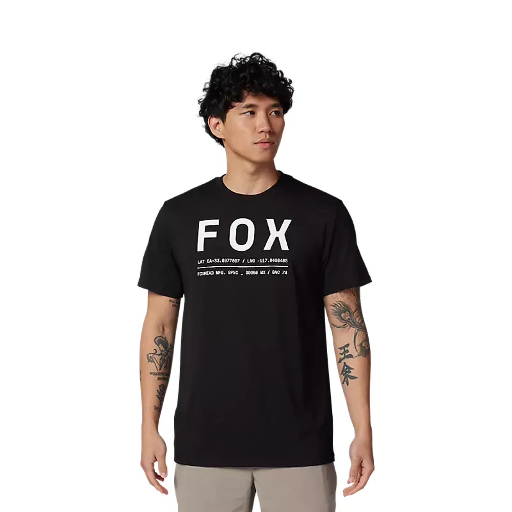uPRISE Bikes Fox Clothing Fox Non Stop Men's Short Sleeve Technical T-Shirt - Black | Price match, 365 day return s, 18-Month Warranty, Finance Available & Free UK Delivery