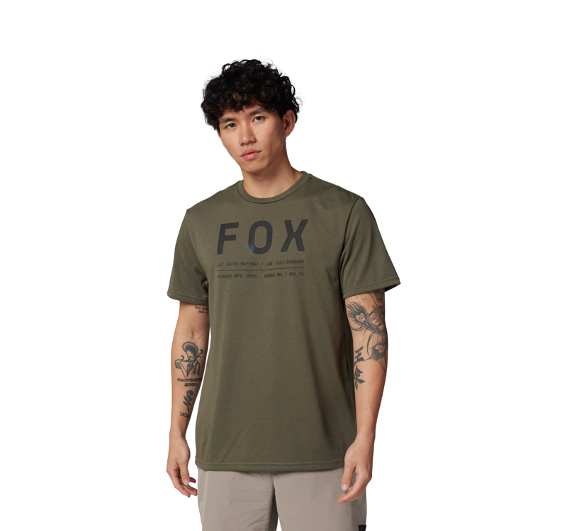 Fox Non Stop Tech Tee - Olive Green