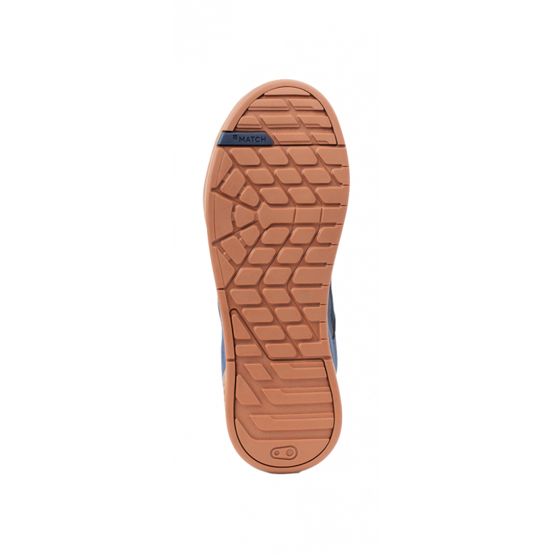 Crank Brothers Stamp Lace MTB Flat Shoes - Navy/Silver/Gum-5