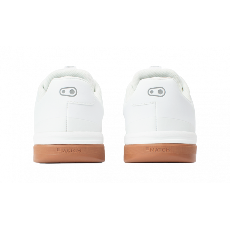 Crank Brothers Stamp Lace MTB Flat Shoes - White/Gum-4