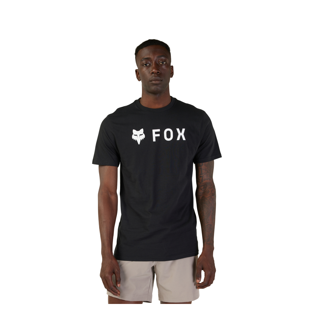 uPRISE Bikes Fox Clothing Fox Absolute Premium Tee - Black | Price match, 365 day return s, 18-Month Warranty, Finance Available & Free UK Delivery