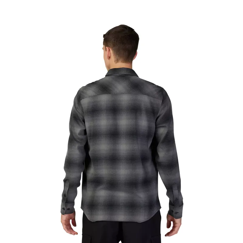 Fox Survivalist Men's Flannel Shirt - Black-2