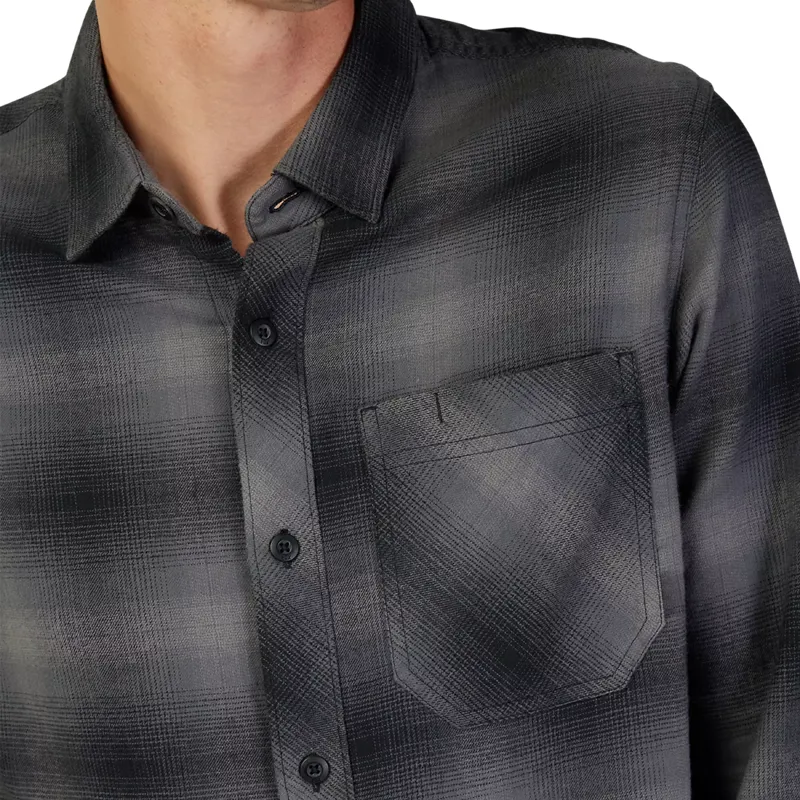 Fox Survivalist Men's Flannel Shirt - Black-3