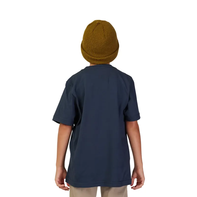 Fox Legacy Basic Youth Short Sleeve Tee - Midnight Blue-4