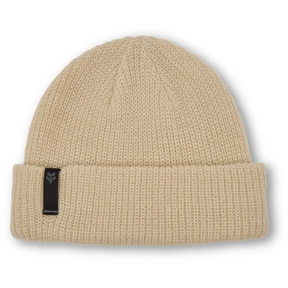 uPRISE Bikes Fox Clothing Fox Machinist Beanie - Cream | Price match, 365 day return s, 18-Month Warranty, Finance Available & Free UK Delivery