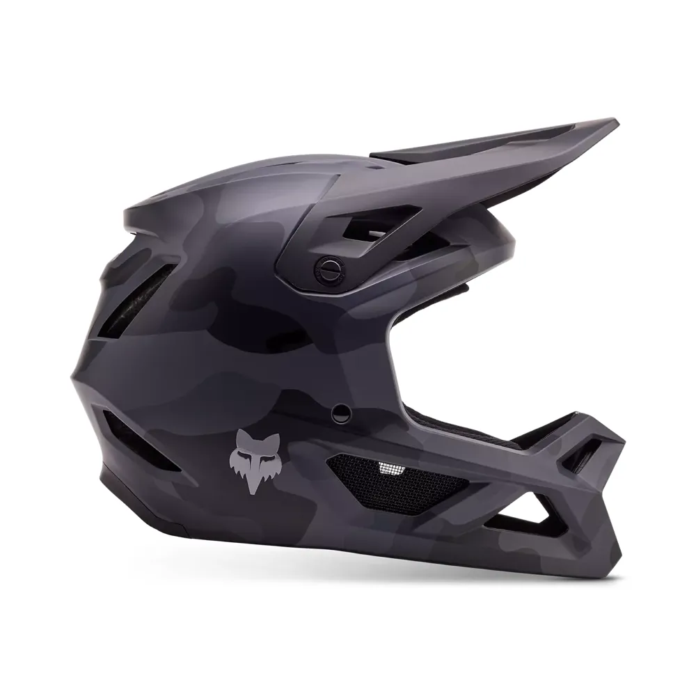 uPRISE Bikes Fox Clothing Fox Rampage Camo Mips Full Face Helmet - Black Camouflage | Price match, 365 day return s, 18-Month Warranty, Finance Available & Free UK Delivery