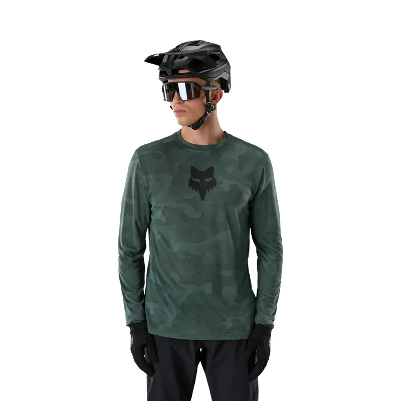Fox Ranger TruDri Men's Long Sleeve Jersey - Sage Green-2