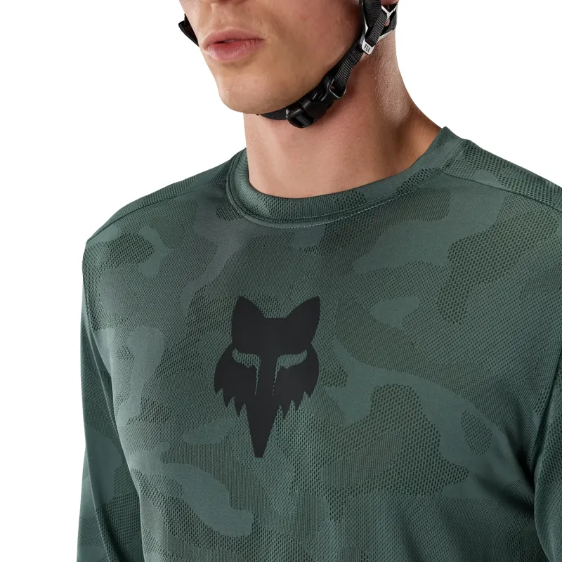 Fox Ranger TruDri Men's Long Sleeve Jersey - Sage Green-4