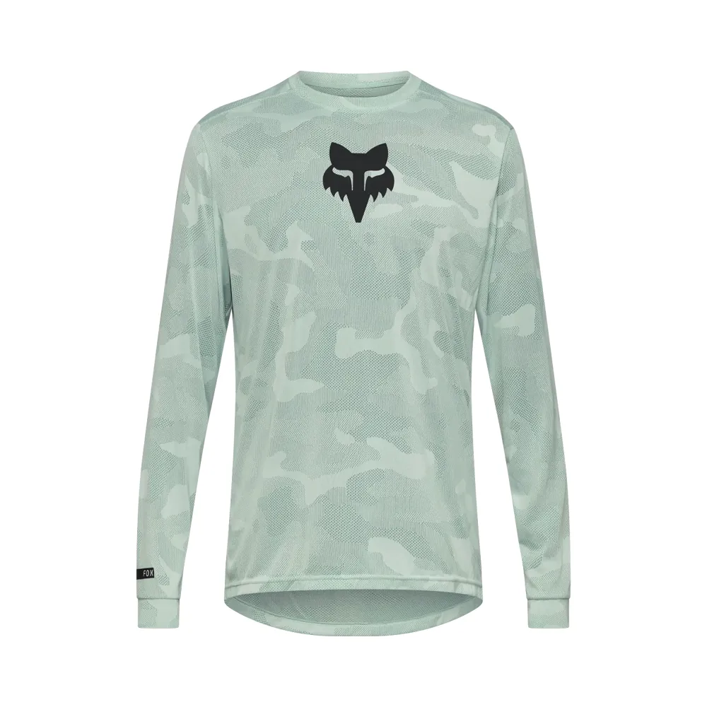 uPRISE Bikes Fox Clothing Ranger TruDri Men's Long Sleeve Jersey - Frost Blue | Price match, 365 day returns, 18-Month Warranty, Finance Available & Free UK Delivery