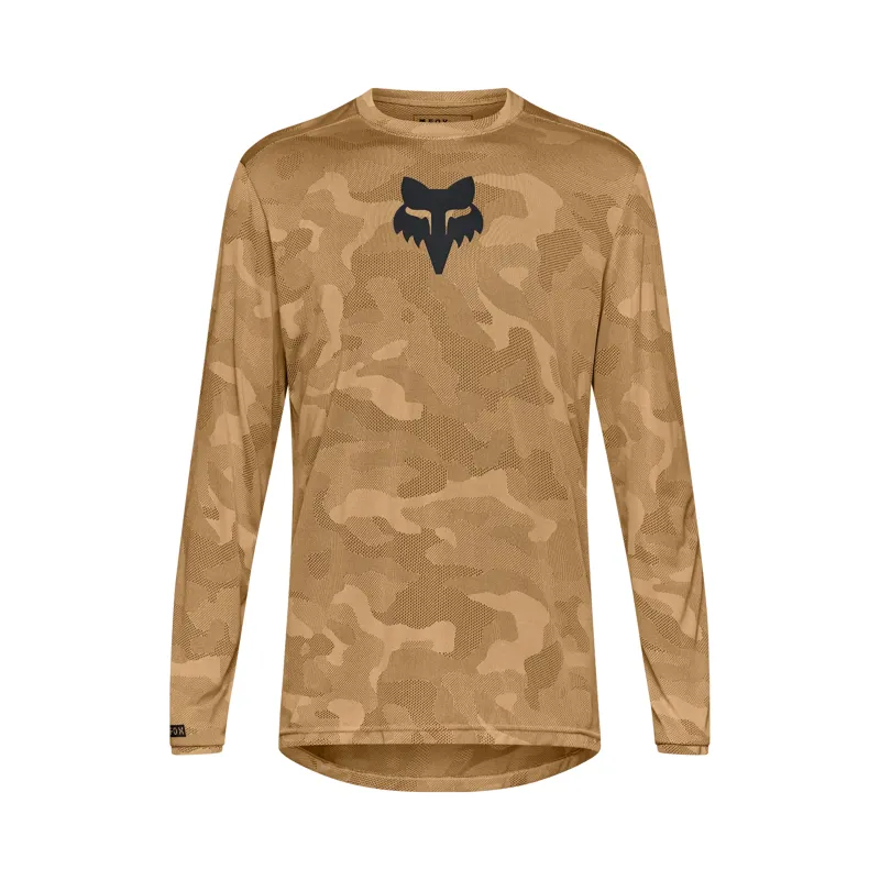 Fox Clothing Ranger TruDri Men's Long Sleeve Jersey - Nutmeg Brown
