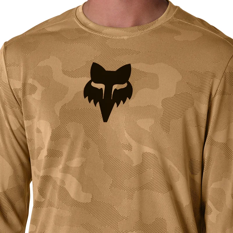 Fox Clothing Ranger TruDri Men's Long Sleeve Jersey - Nutmeg Brown-2