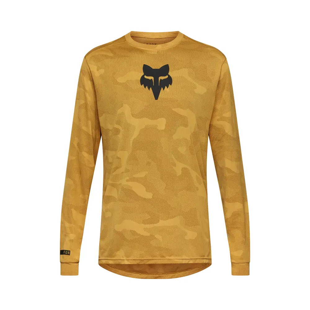 uPRISE Bikes Fox Clothing Ranger TruDri Men's Long Sleeve Jersey - Bronze | Price match, 365 day returns, 18-Month Warranty, Finance Available & Free UK Delivery