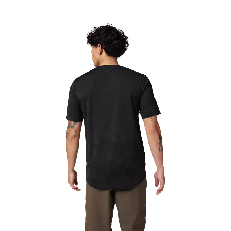 Fox Clothing Ranger TruDri Men's Short Sleeve Jersey - Black-3
