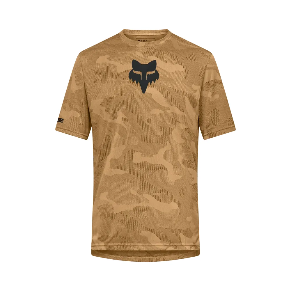 uPRISE Bikes Fox Clothing Ranger TruDri Men's Short Sleeve Jersey - Nutmeg Brown | Price match, 365 day returns, 18-Month Warranty, Finance Available & Free UK Delivery