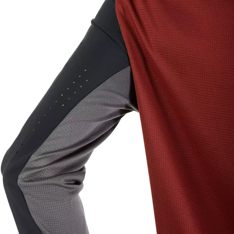 Fox Defend Men's Long Sleeve Jersey - Rust Brown-6