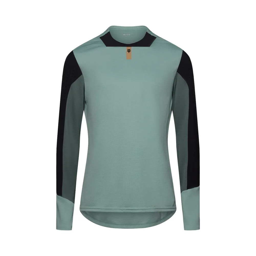 uPRISE Bikes Fox Clothing Fox Defend Men's Long Sleeve Jersey - Arctic Blue | Price match, 365 day returns, 18-Month Warranty, Finance Available & Free UK Delivery