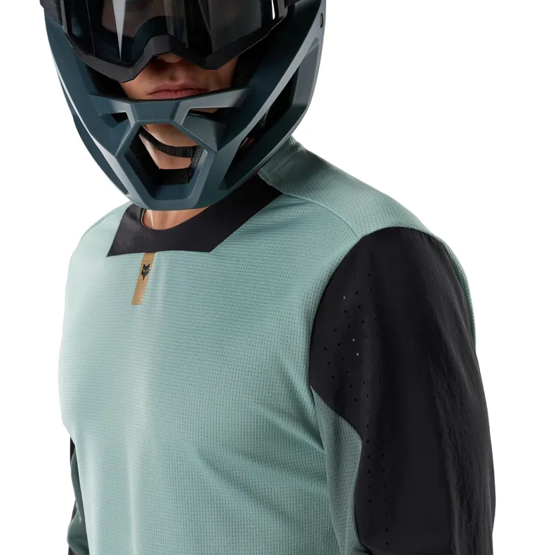 Fox Defend Men's Long Sleeve Jersey - Arctic Blue-4