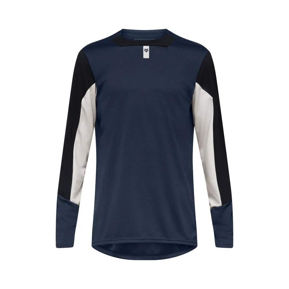 uPRISE Bikes Fox Clothing Fox Defend Men's Long Sleeve Jersey - Galaxy Blue | Price match, 365 day returns, 18-Month Warranty, Finance Available & Free UK Delivery