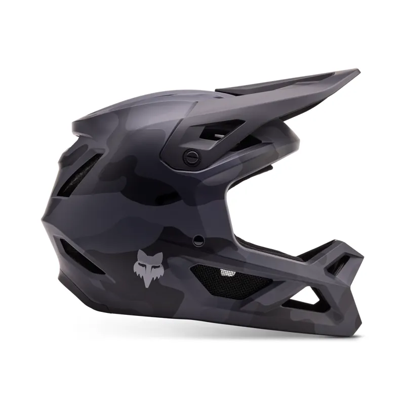 Fox Clothing Youth Rampage Camo MIPS Full Face Helmet - Black