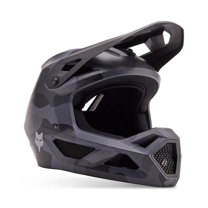 Fox Clothing Youth Rampage Camo MIPS Full Face Helmet - Black-1