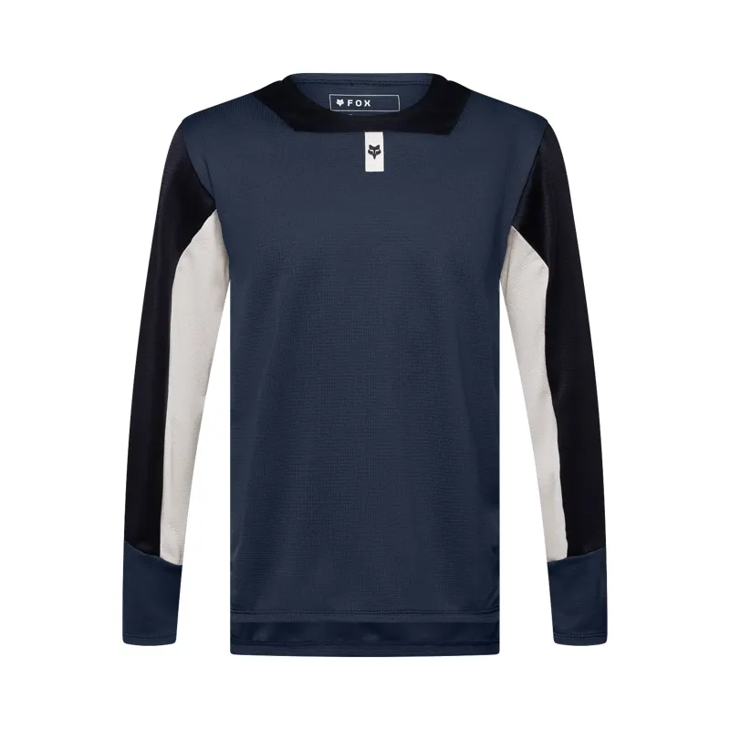 Fox Defend Youth Long Sleeve Jersey - Galaxy Blue