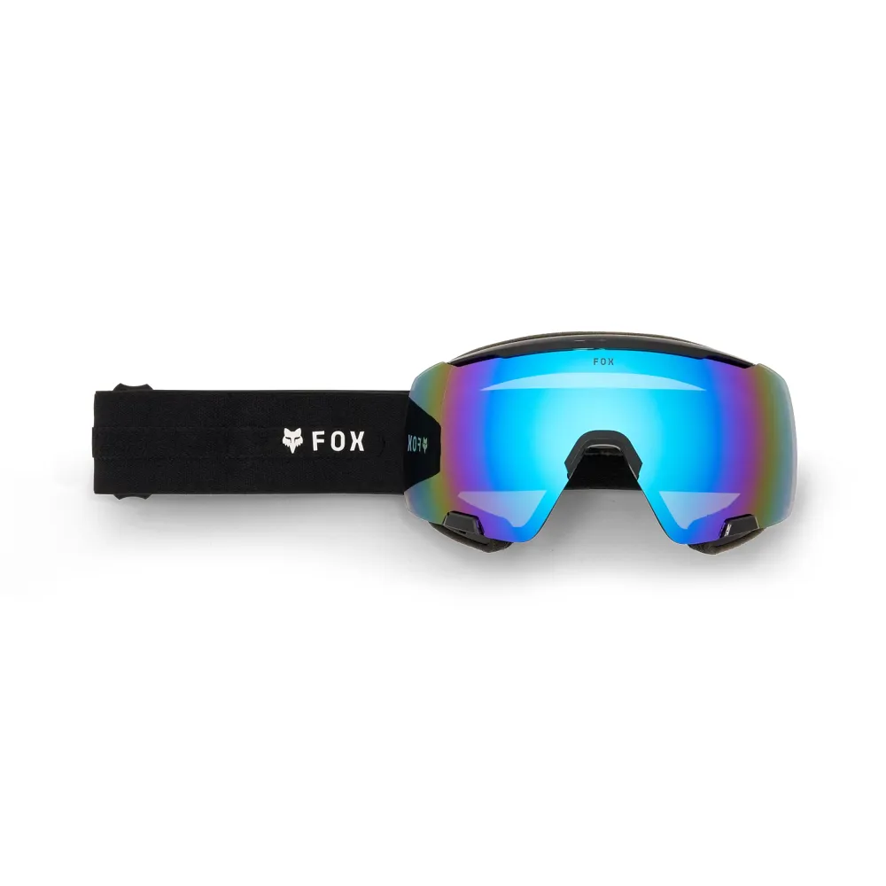 uPRISE Bikes Fox Clothing Fox Purevue Black/Mirror Goggles - Black/Blue | Price match, 365 day returns, 18-Month Warranty, Finance Available & Free UK Delivery