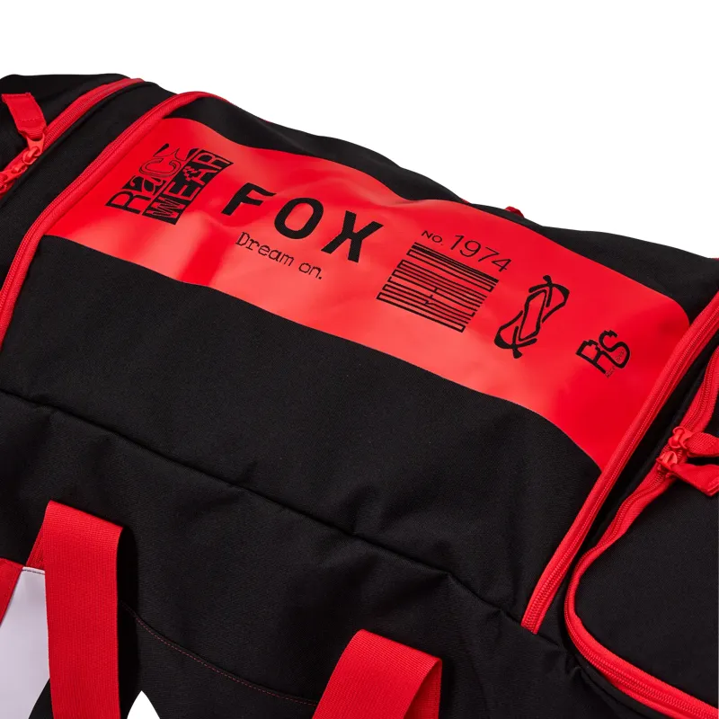 Fox Shuttle 180 Race Spec 40 Litre Roller Gear Bag - Fluorescent Red-2