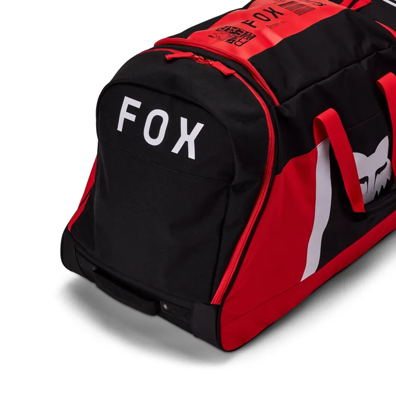 Fox Shuttle 180 Race Spec 40 Litre Roller Gear Bag - Fluorescent Red-3