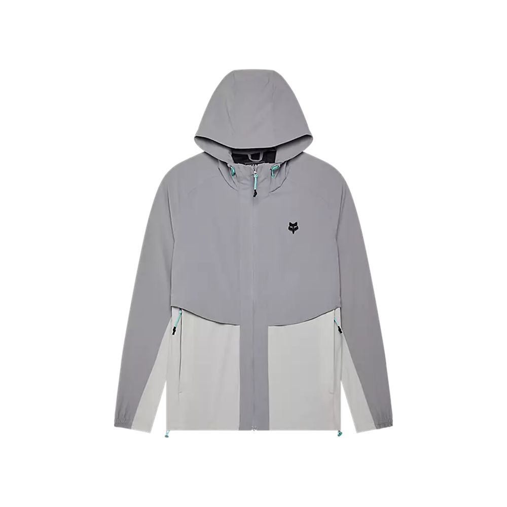 uPRISE Bikes Fox Clothing Fox Survivalist Windbreaker Men's Jacket - Grey | Price match, 365 day return s, 18-Month Warranty, Finance Available & Free UK Delivery
