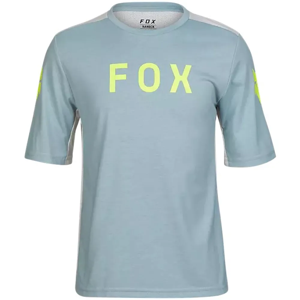 uPRISE Bikes Fox Clothing Fox Ranger Aviation Youth Short Sleeve Jersey - Metal | Price match, 365 day return s, 18-Month Warranty, Finance Available & Free UK Delivery