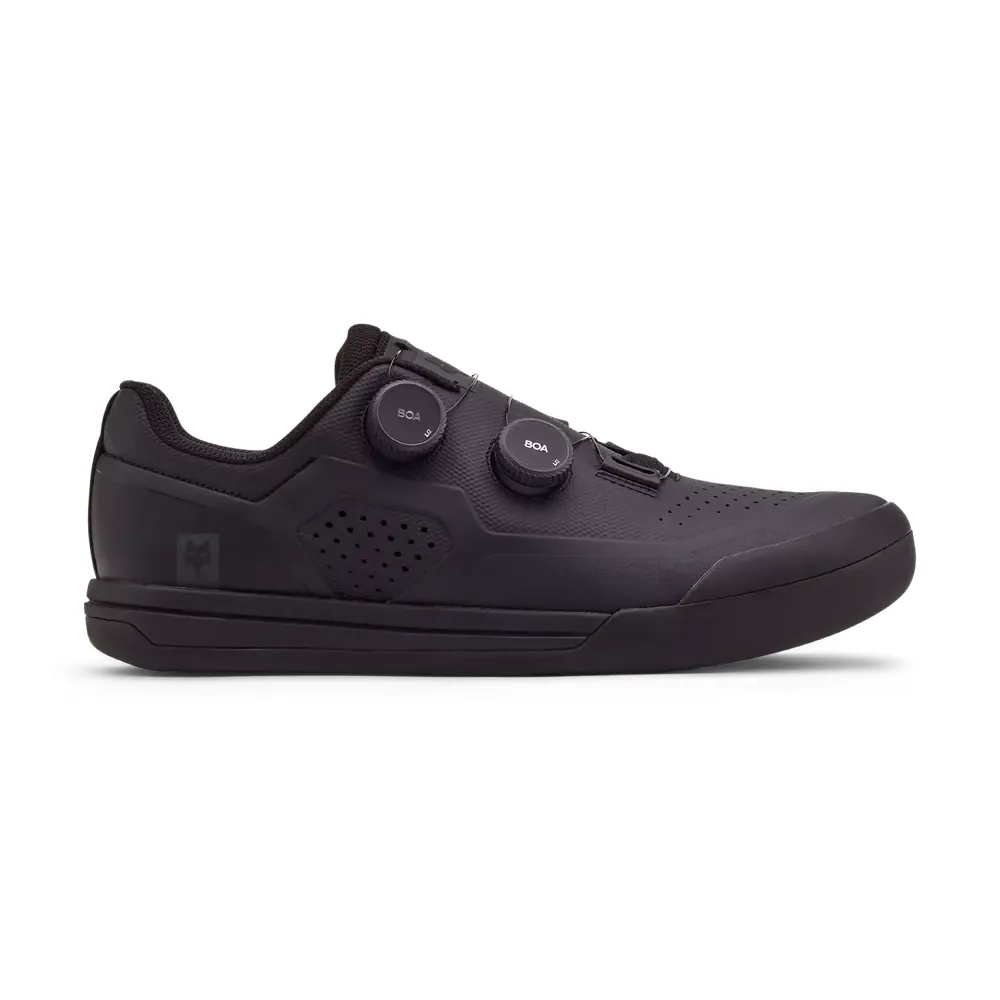 uPRISE Bikes Fox Clothing Fox Union Boa Flat MTB Shoes - Black | Price match, 365 day return s, 18-Month Warranty, Finance Available & Free UK Delivery