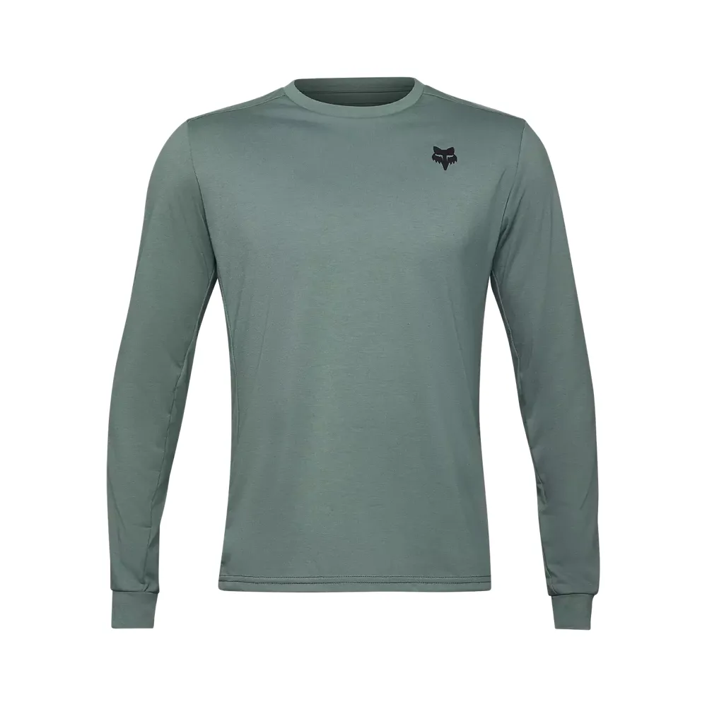 uPRISE Bikes Fox Clothing Fox Ranger Men's Drirelease Long Sleeve MTB Jersey - Hunter Green | Price match, 365 day return s, 18-Month Warranty, Finance Available & Free UK Delivery