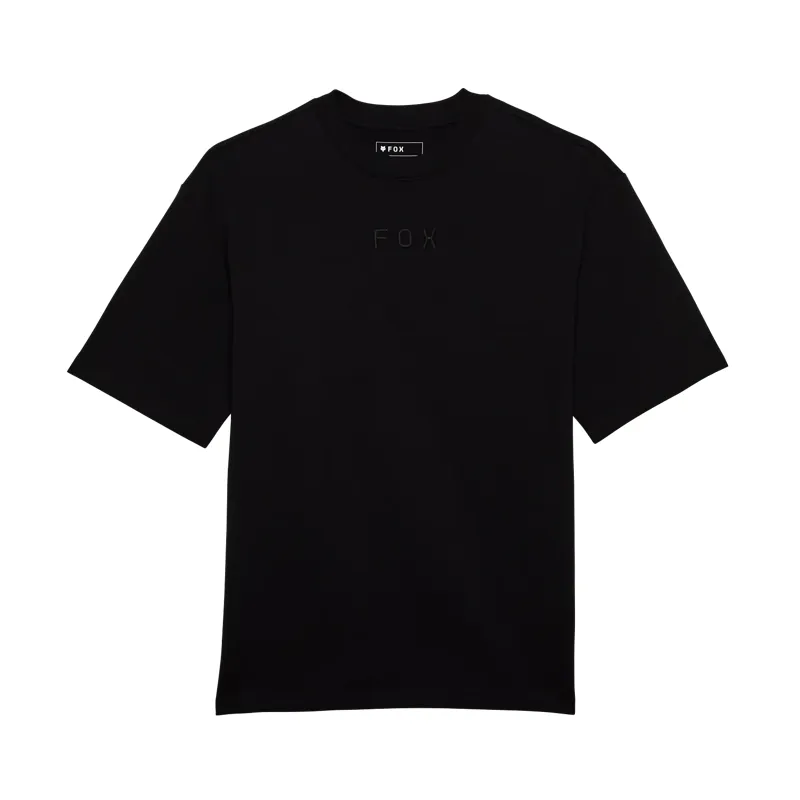 Fox  Wordmark Men's Oversized Tee - Black