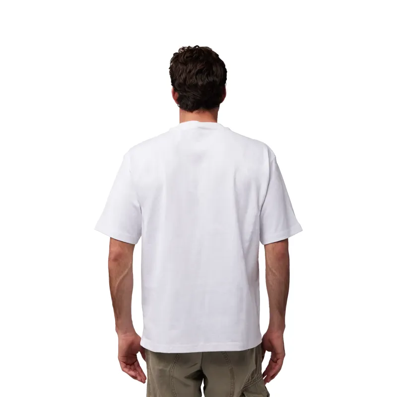 Fox  Wordmark Men's Oversized Tee - Optic White-3