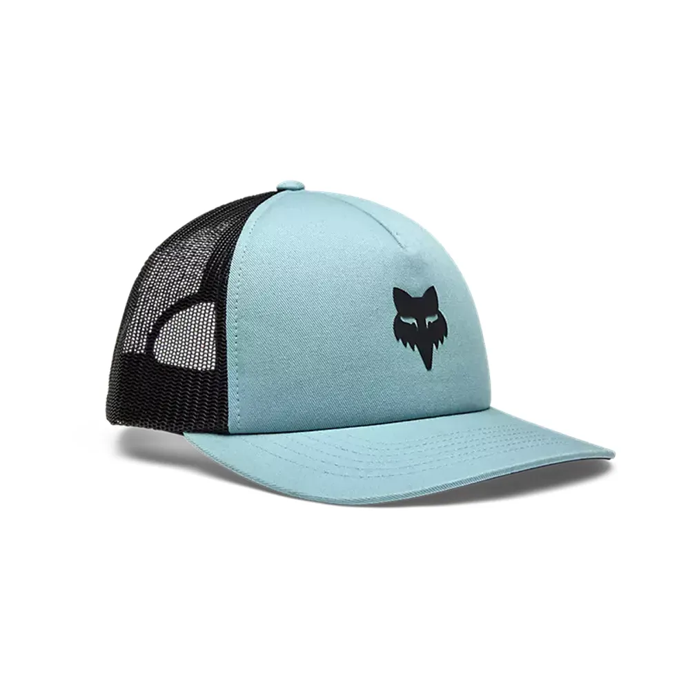 uPRISE Bikes Fox Clothing Fox Head Trucker Hat - Vintage Wash Blue | Price match, 365 day return s, 18-Month Warranty, Finance Available & Free UK Delivery