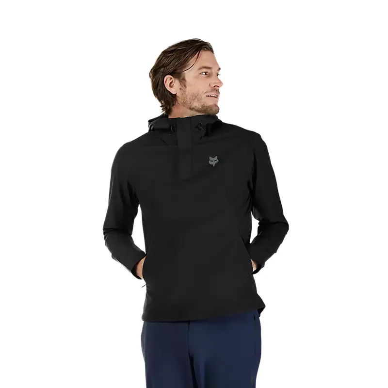 Flox Ranger Wind Pullover Men's Jacket - Black-4