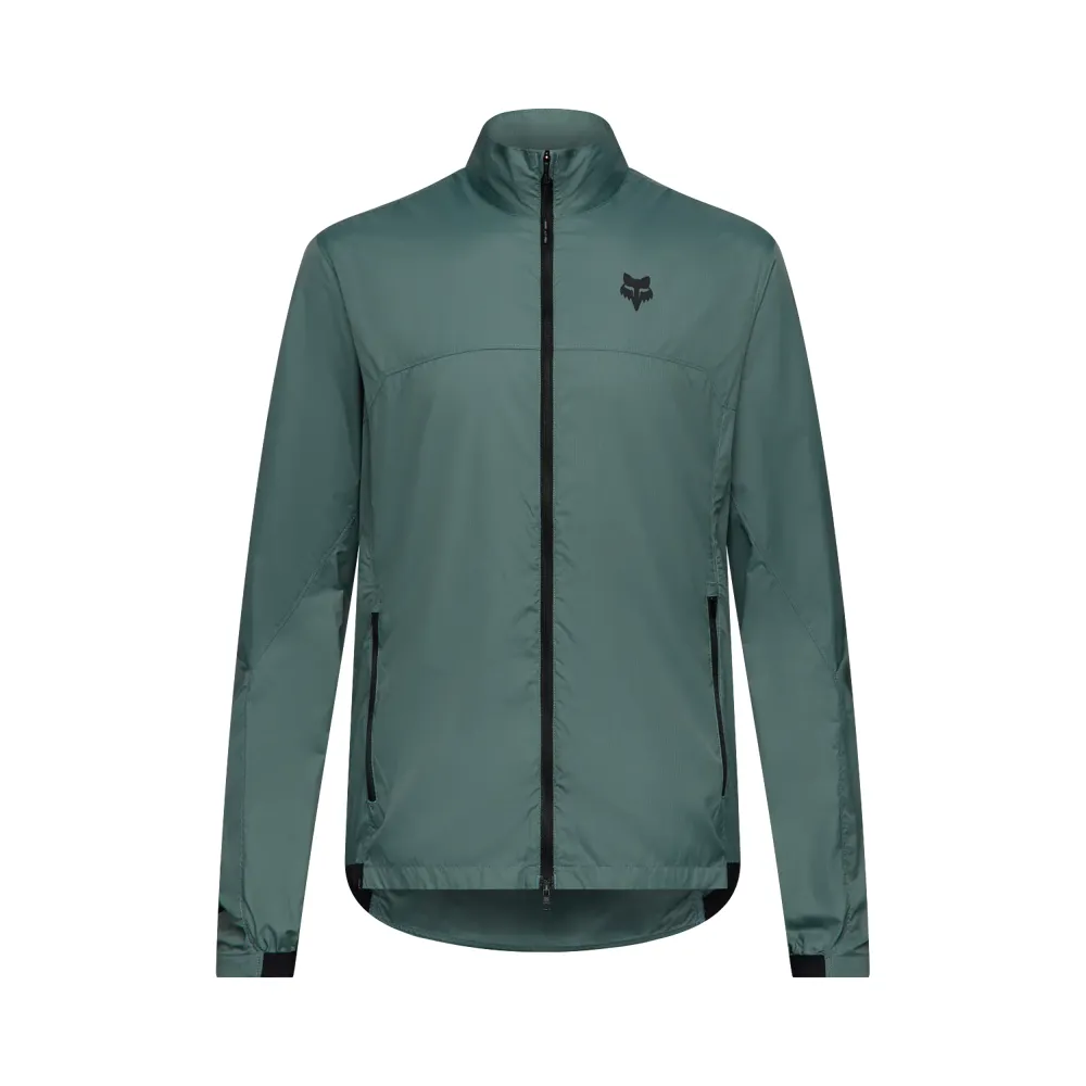 uPRISE Bikes Fox Clothing Fox Ranger Wind Men's Jacket - Sage Green | Price match, 365 day returns, 18-Month Warranty, Finance Available & Free UK Delivery