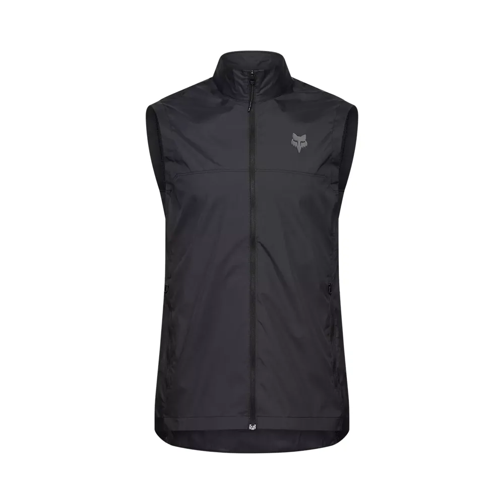 uPRISE Bikes Fox Clothing Fox Ranger Men's Wind Vest - Black | Price match, 365 day return s, 18-Month Warranty, Finance Available & Free UK Delivery
