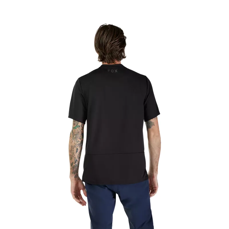 Fox Ranger Fox Head Men's Short Sleeve Jersey - Black-3