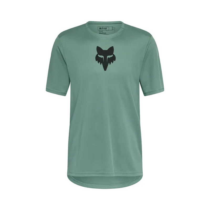 Fox Ranger Fox Head Men's Short Sleeve Jersey - Pine Green