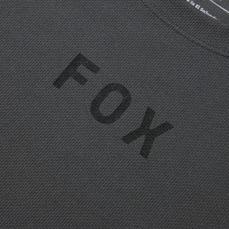 Fox Ranger Wordmark Men's Short Sleeve Jersey - Dark Shadow Grey-3