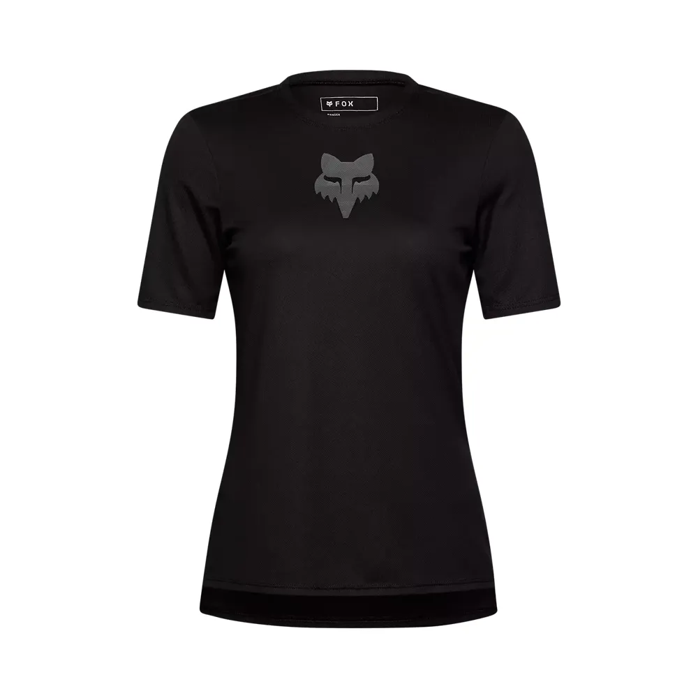 uPRISE Bikes Fox Clothing Fox Ranger Fox Head Women's Short Sleeve Jersey - Black | Price match, 365 day return s, 18-Month Warranty, Finance Available & Free UK Delivery
