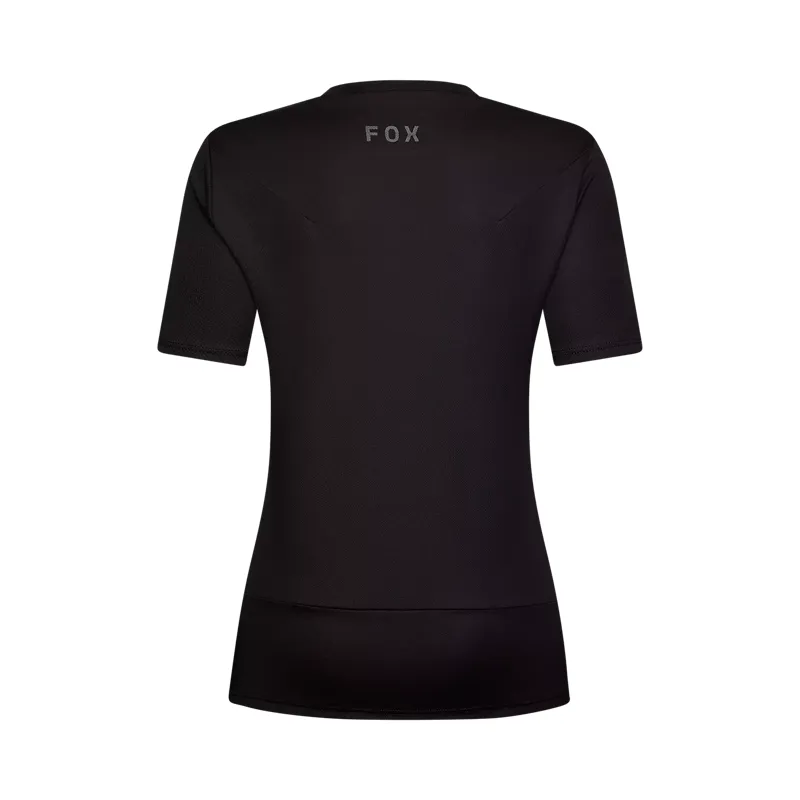 Fox Ranger Fox Head Women's Short Sleeve Jersey - Black-1